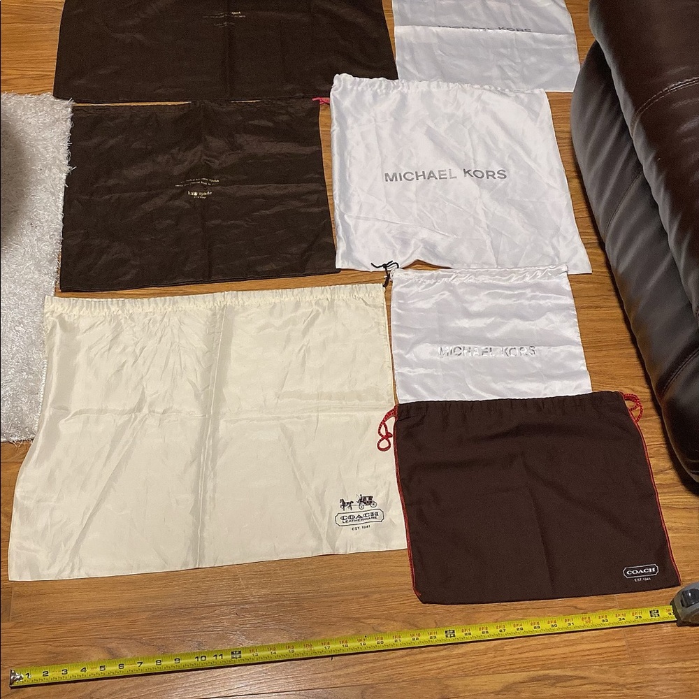 Assorted dust bag sm, md, lg and different colors